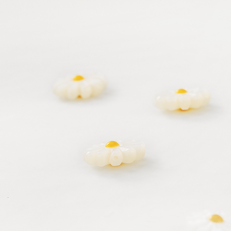 Hạt ngọc trai tự nhiên / vỏ sò xỏ làm đồ trang sức 10 / 12mm