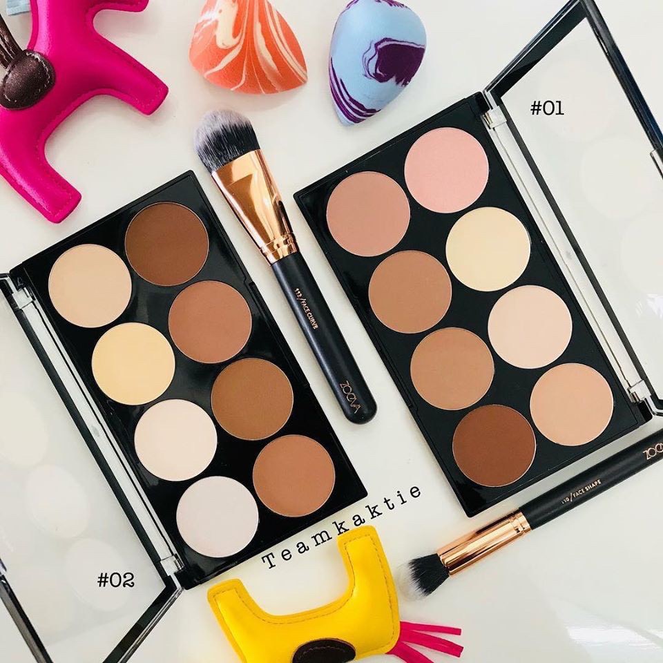 (Auth Thái) Phấn Tạo Khối Và  Highlight Odbo Pro Palette OD138