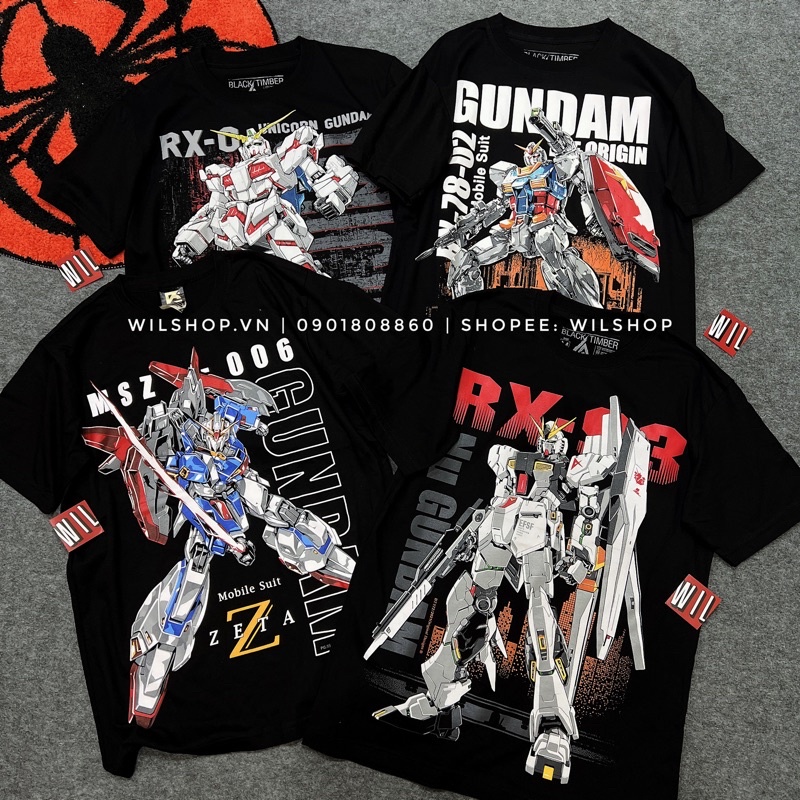 ÁO GUNDAM - ÁO THUN UNISEX