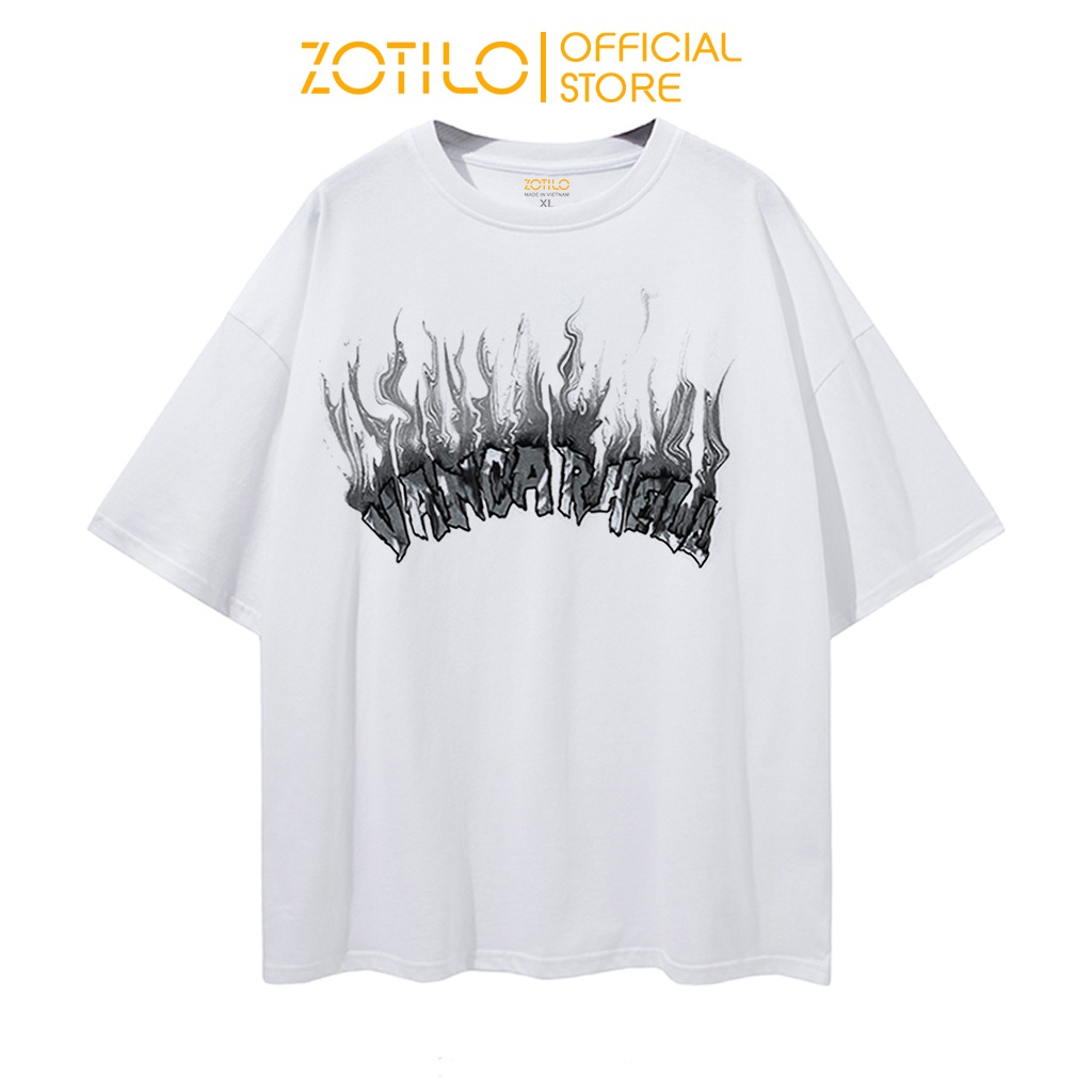 Áo Thun Unisex ZOTILO VANDER phông tay lỡ nam nữ form rộng Local Brand