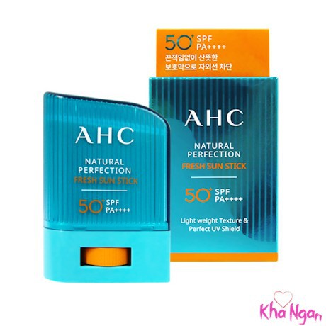 Thanh lăn chống nắng dạng thỏi AHC Natural Shield Sun Stick