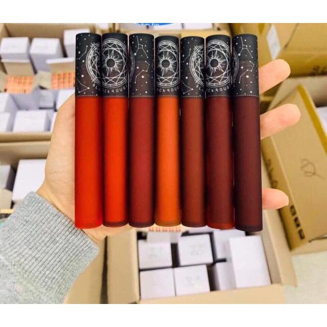 Son Black Rouge Cream Matt Rouge Color Chart Son Kem Lì - HB0010 | BigBuy360 - bigbuy360.vn