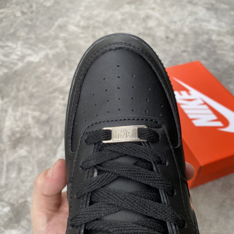 [Fullbox] Giầy sneaker air force 1 full đen nam nữ