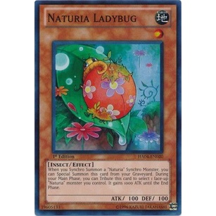 Thẻ bài Yugioh - TCG - Naturia Ladybug / HA04-EN020 '