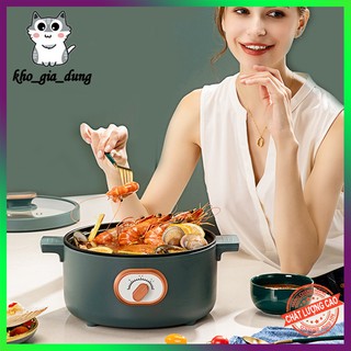 Nồi Lẩu Điện Đa Năng 💫 NEW HOT💫 Nồi Lẩu Mini Cao Cấp, Có thể nấu được nhiều món ăn ngon cho gia đình(BẢO HÀNH 6 TH)