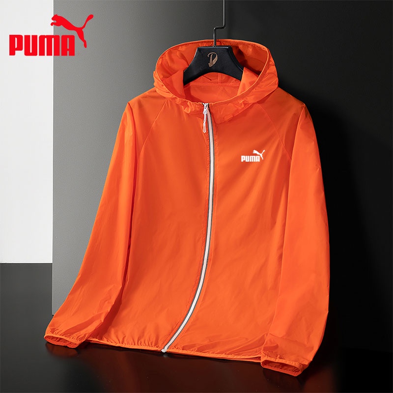 PUMA Áo Khoác Màu Trơn Siêu Nhẹ Nhanh Khô Chống Tia UV Thời Trang Mùa Hè Cho Nam Và Nữ