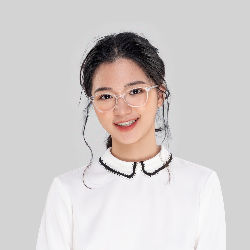 Gọng kính cận nữ WeeHours MOSS , dáng mắt mèo thời trang,  nhựa Acetate cao cấp | BigBuy360 - bigbuy360.vn