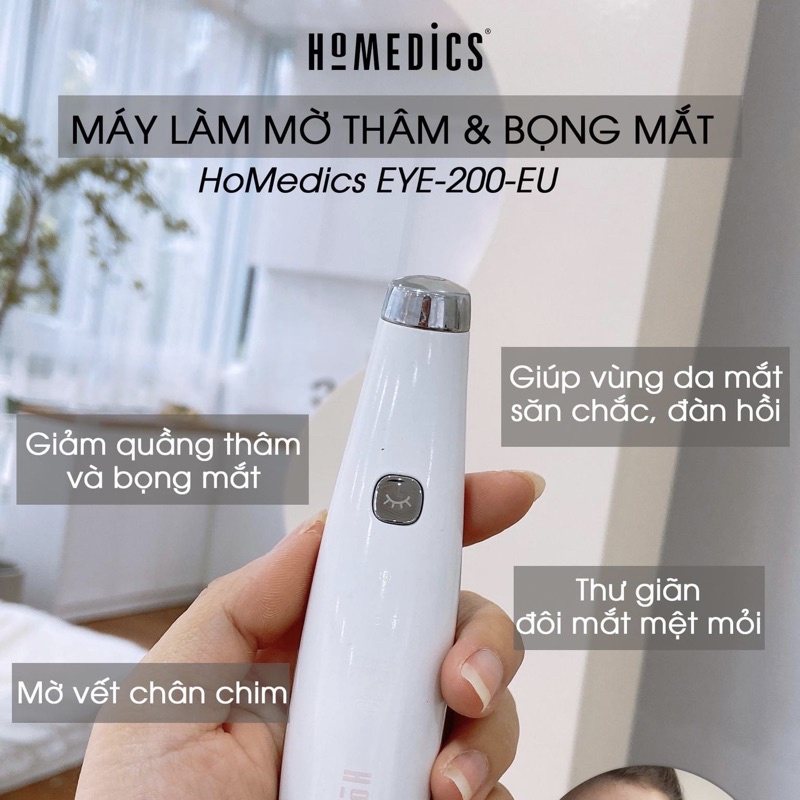 Chăm sóc vùng da mắt thương hiệu HoMedics | Chăm sóc vùng da mắt thương hiệu HoMedics online tại ChuyenMakeUp.com