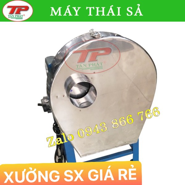 Máy Thái Bào Sả Cây Bằng Motor , Tấn Phát Sản Xuất , BH 6 Tháng