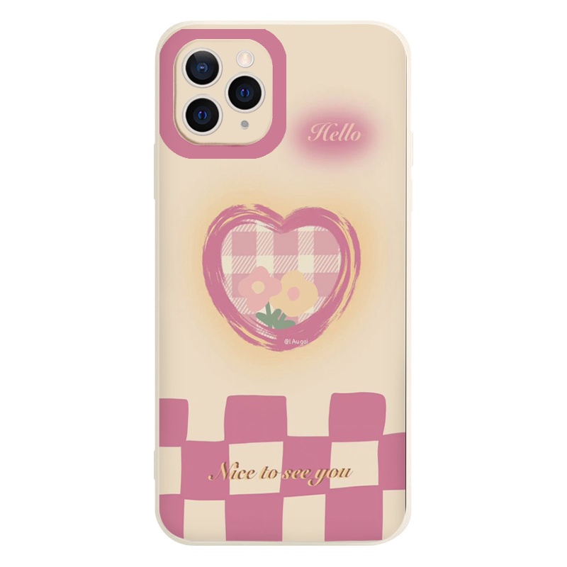 Ốp chống sốc iphone trái tim nice to see you cho 6/6plus/6s/6splus/7/7plus/8/8plus/x/xr/xs/11/12/13/pro/max/plus/promax