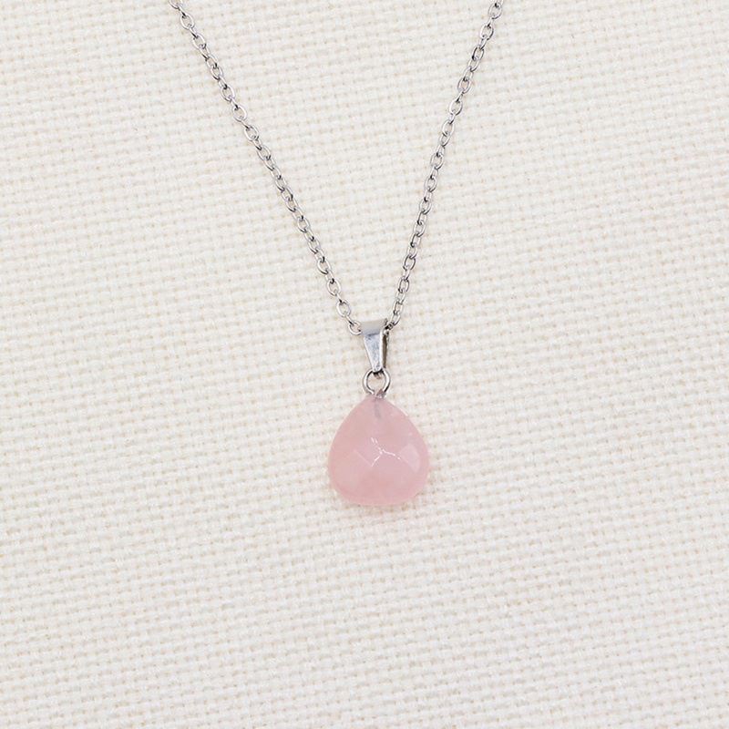 Vòng cổ Mặt Trái Tim Đính Đá Thời Trang Cho Nữ