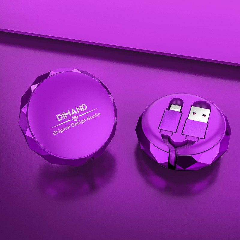 Cáp Sạc Dây Rút Thông Minh - Dây sạc iphone, sam sung, oppo và các dòng máy androi