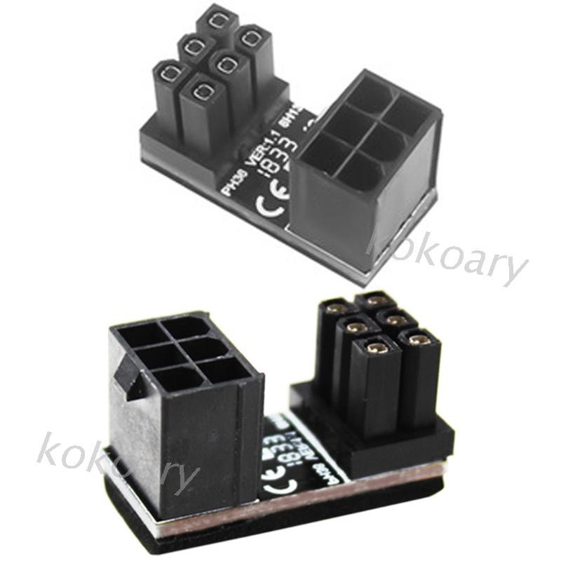 POWER Adapter Chuyển Đổi Kok A Tx 6pin Male 180 Độ Sang 6 Pin Female