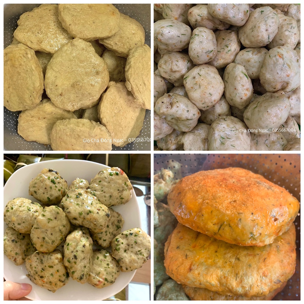 Chả mỡ, chả cá, chả ốc, chả bò thìa là loại ngon 500gr