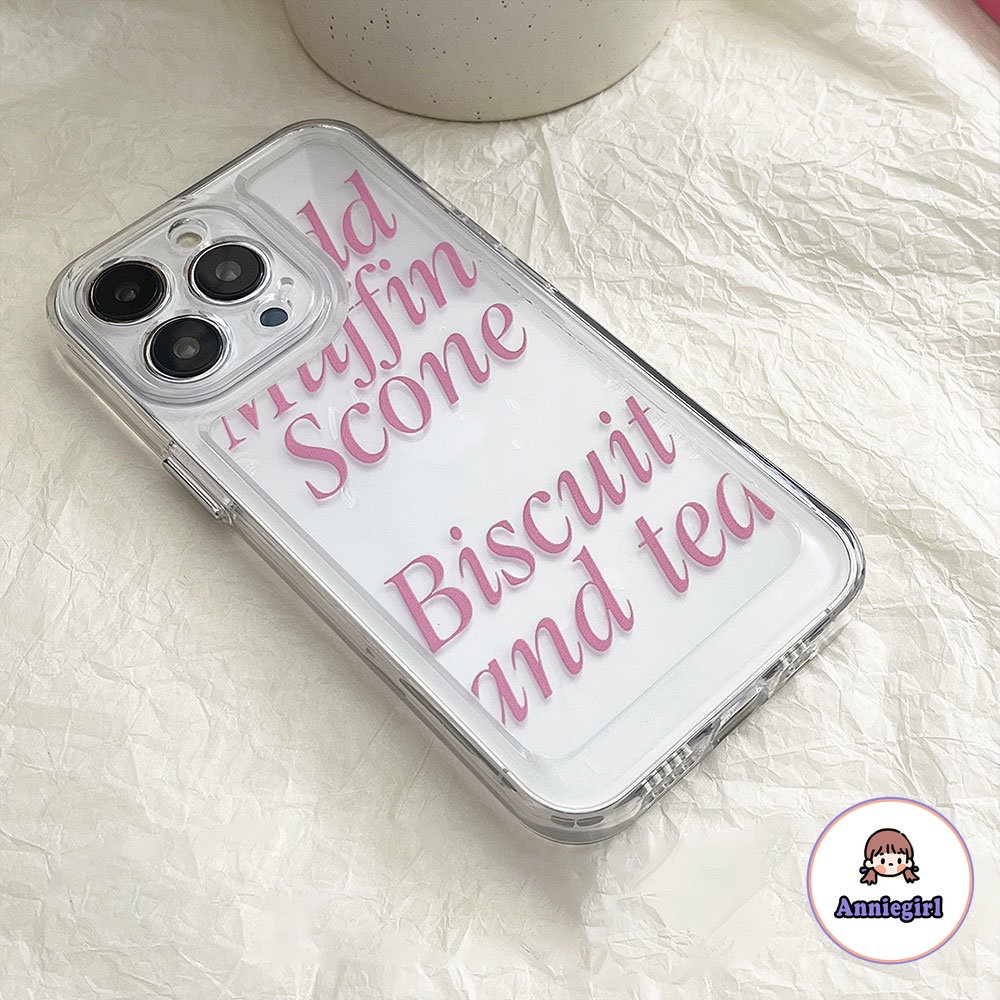 Ốp Điện Thoại TPU Mềm Chống Sốc Trong Suốt In Chữ Cho IPhone 13 12 11 Pro Max