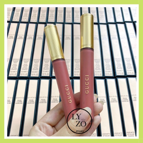 SON KEM LÌ GUCCI ROUGE LIQUID MATTE MÀU 208,203,505 bền màu, mịn môi