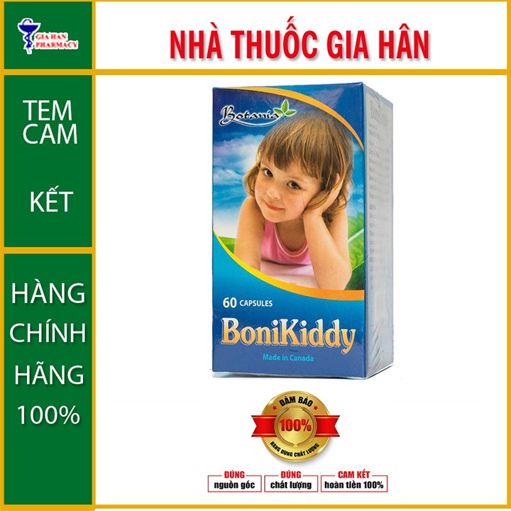 BoniKiddy - Giúp bé tăng sức đề kháng (HỘP 60 VIÊN)