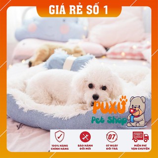 Đệm Thảm Nệm Cho Thú Cưng 😍RẺ VÔ ĐỊCH😍 Hình Chữ Nhật CHO CHÓ MÈO Size Lớn kích thước 65*55*13cm cho chó mèo 2-10kg