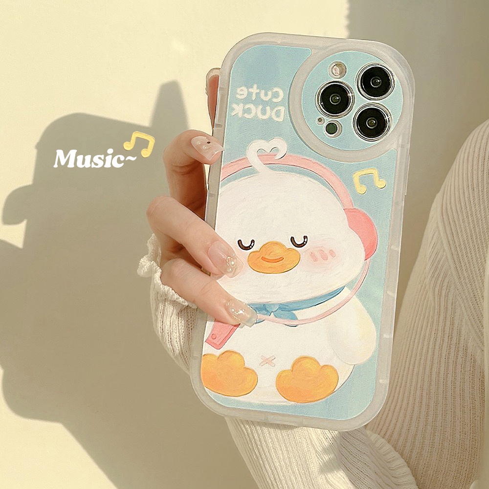 Ốp lưng iphone Cute Duck Màu Xanh 13promax/13pro/13/12promax/12pro/12/7plus/8plus/11/11promax/x/xs/xsmax/7/8 - Ina Case