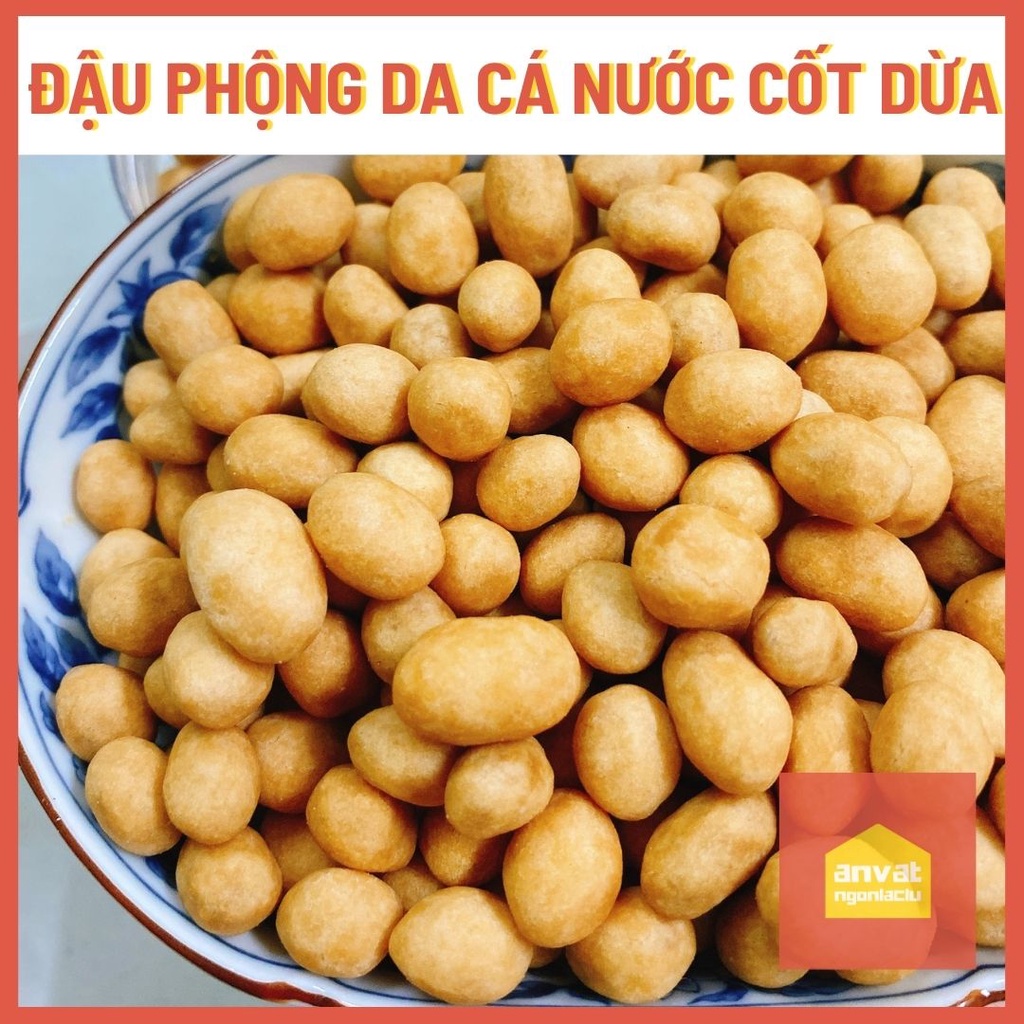 ĐẠU PHỘNG DA CÁ SẤY NƯỚC CỐT DỪA - GIÒN BÉO THOM GIÁ RẺ