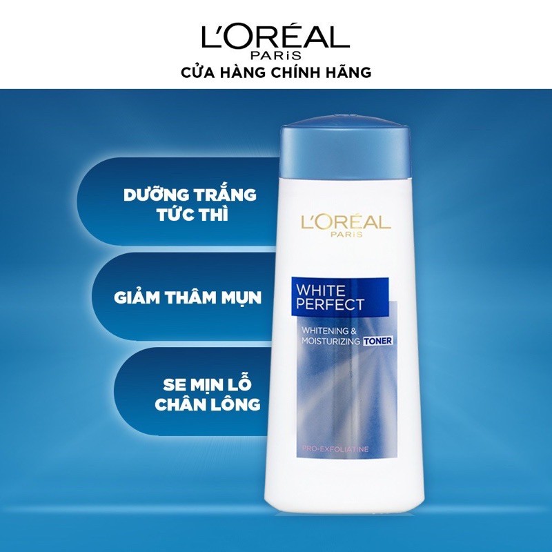 Nước hoa hồng se khít lỗ chân lông và trắng mịn da Loreal - L'Oreal Paris Aura Perfect 200ml | BigBuy360 - bigbuy360.vn