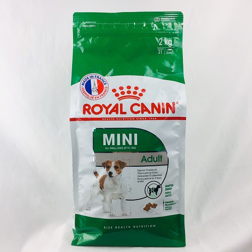 [CHÍNH HÃNG] ROYAL CANIN - MINI ADULT THỨC ĂN CHO CHÓ TRÊN 10 THÁNG - GÓI 2KG