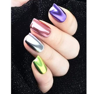 Bột tráng gương trang trí móng
