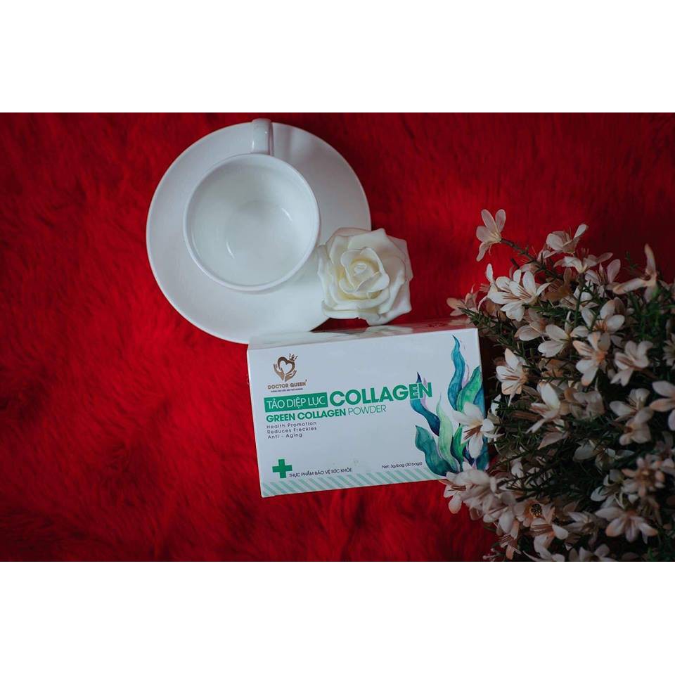 Tảo diệp lục collagen Doctor Queen | Thế Giới Skin Care