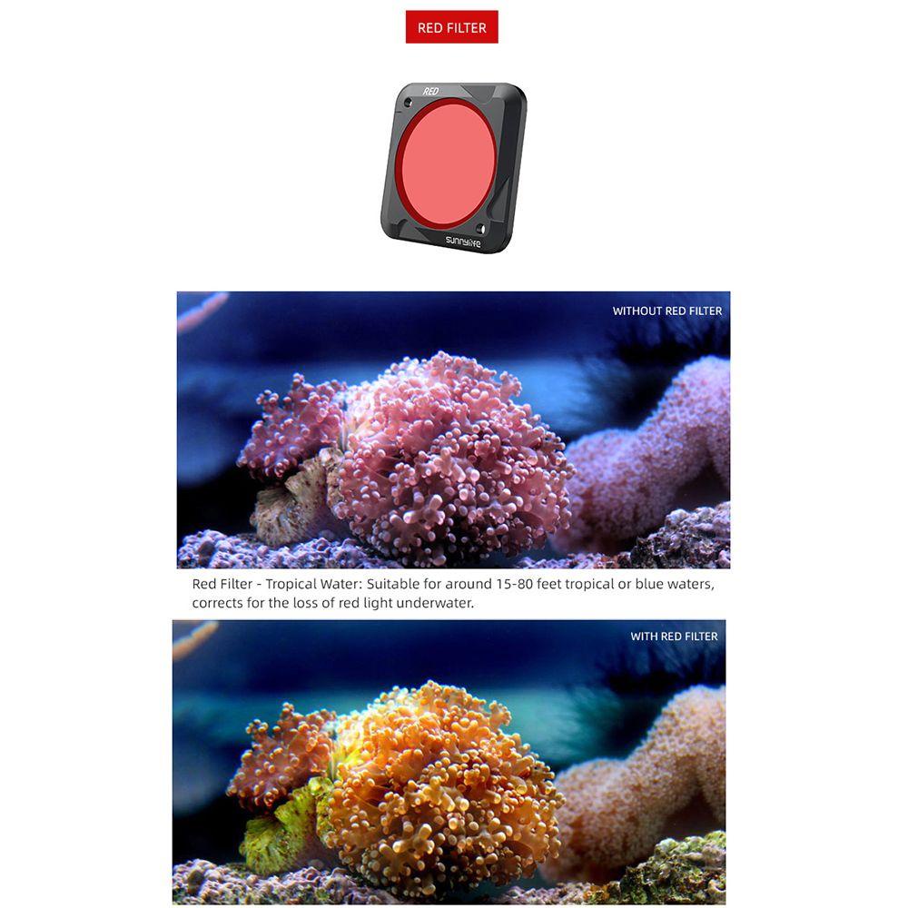 BTLIMER Bộ 2 Kính Lọc Cho Máy Ảnh Hành Động Action 2