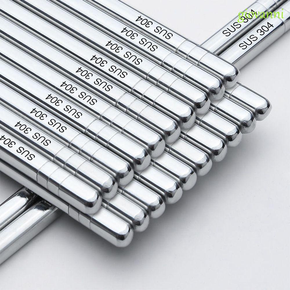 Đũa inox 304 chống trượt an toàn cho sức khỏe