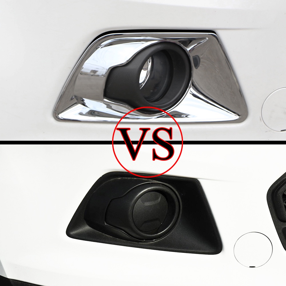Set 2 Miếng Dán Trang Trí Đèn Pha Trước Xe Hơi Ford Ecosport 2013-2017 Acc.