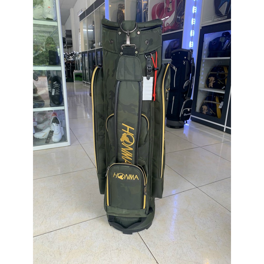Túi đựng gậy golf Honma vải bạt 14 -16 gậy chống nước chống bụi 5 ngăn cao cấp TM038