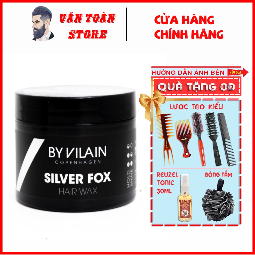 Sáp Vuốt Tóc By Vilain Silver Fox 65gr - Đan mạch