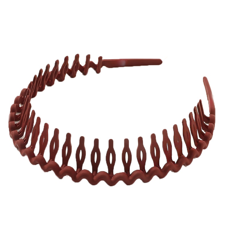 Lược Chải Tóc Xoăn / Thẳng Màu Trơn Bằng Nhựa Resin Bền Bỉ