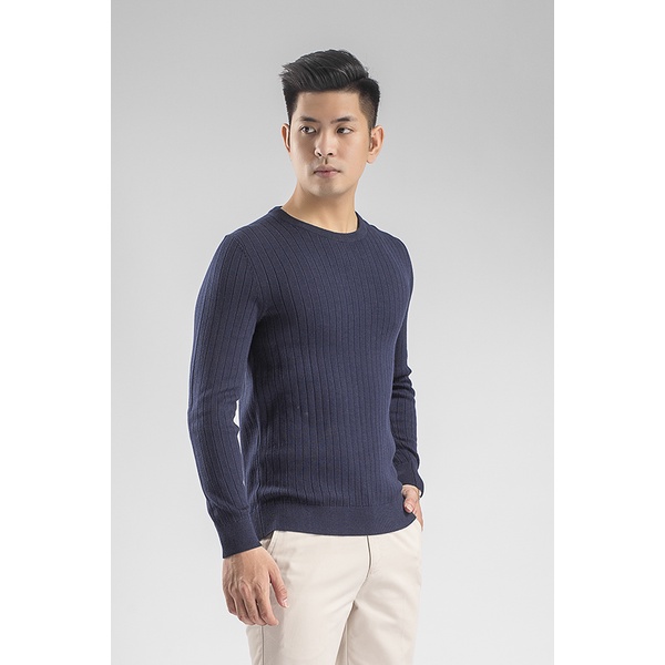 (TAG 595K) Áo len nam ARISTINO AWO008W8 độ dày vừa phải, kiểu dáng trẻ trung, chất len cotton pha mịn đẹp, giá tốt