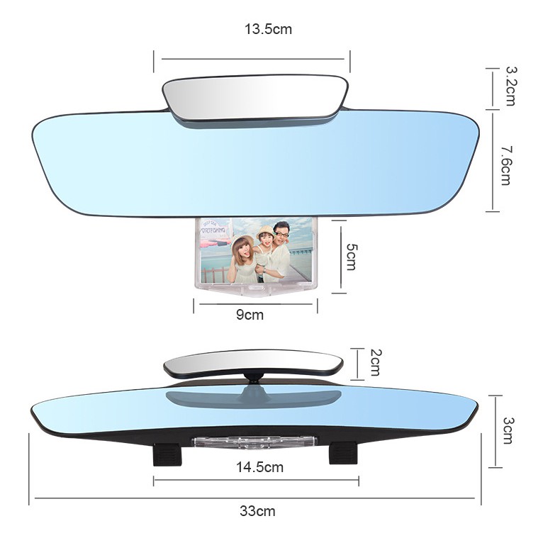 Gương chiếu hậu ô tô giúp mở rộng tầm nhìn I Kính chiếu hậu đa năng chống điểm mù cho ô tô