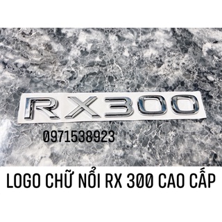 Chữ nổi lexus rx 300 hàng cao cấp