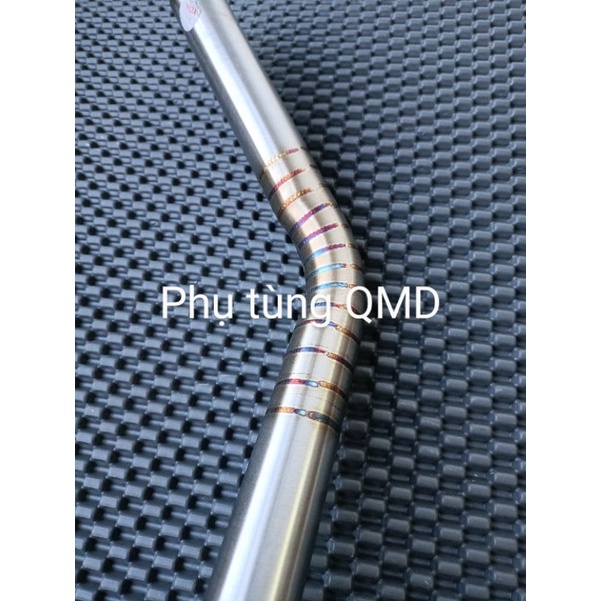 Cổ pô SH việt nam 2013-21 inox 304 tít sâu titan