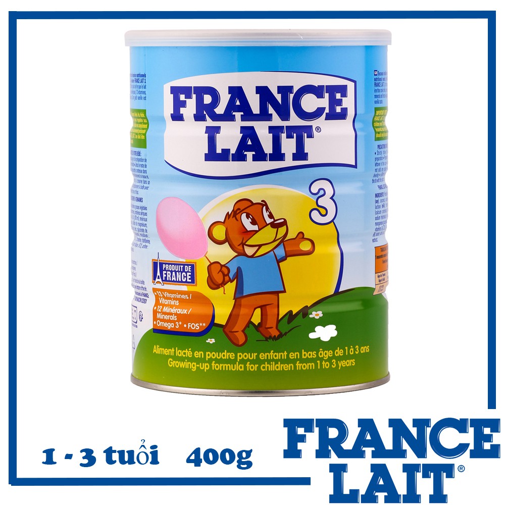 Sữa bột France Lait lon 400g