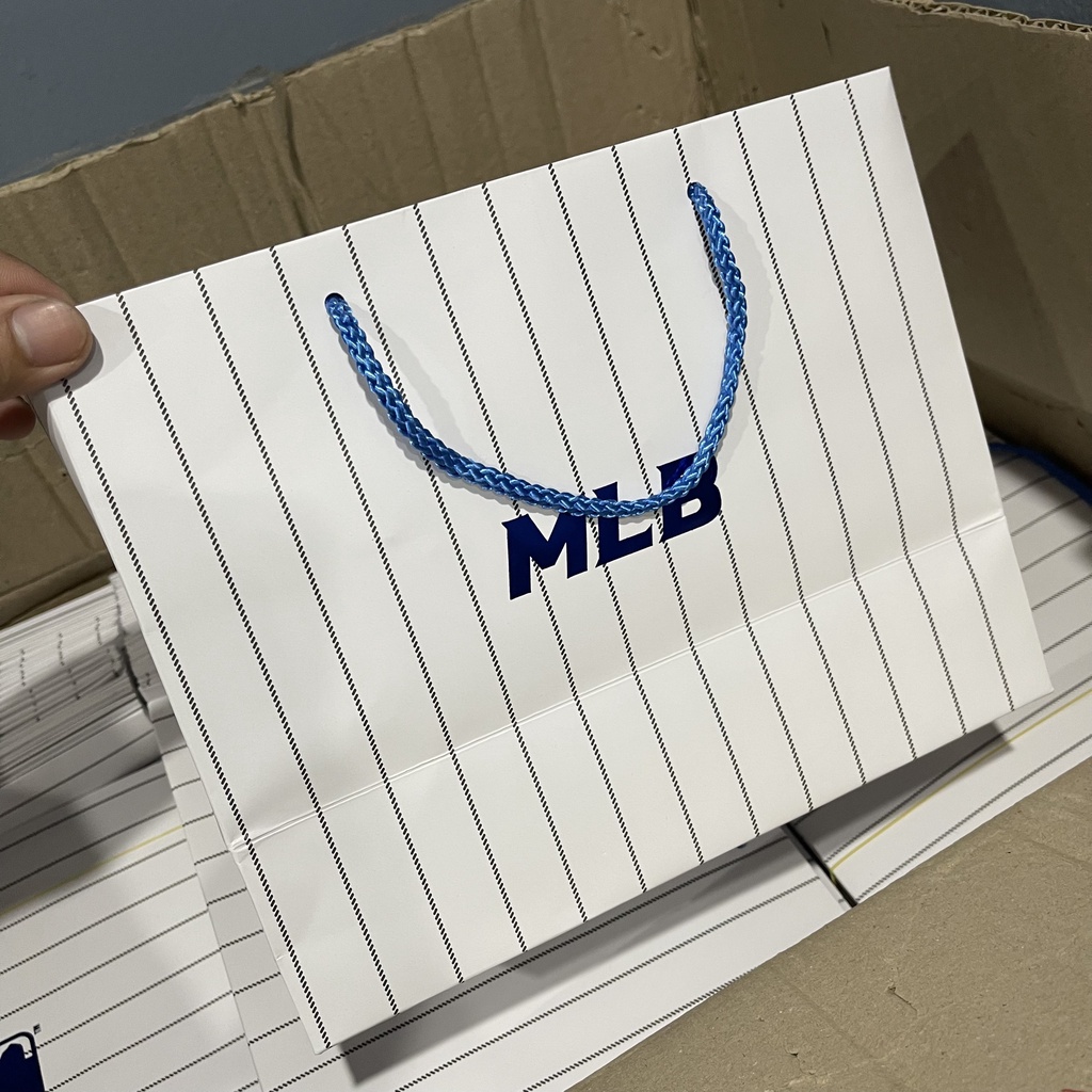 [ BÁN GIÁ SỈ ] Túi giấy MLB 25x20x12 | 35x27x15