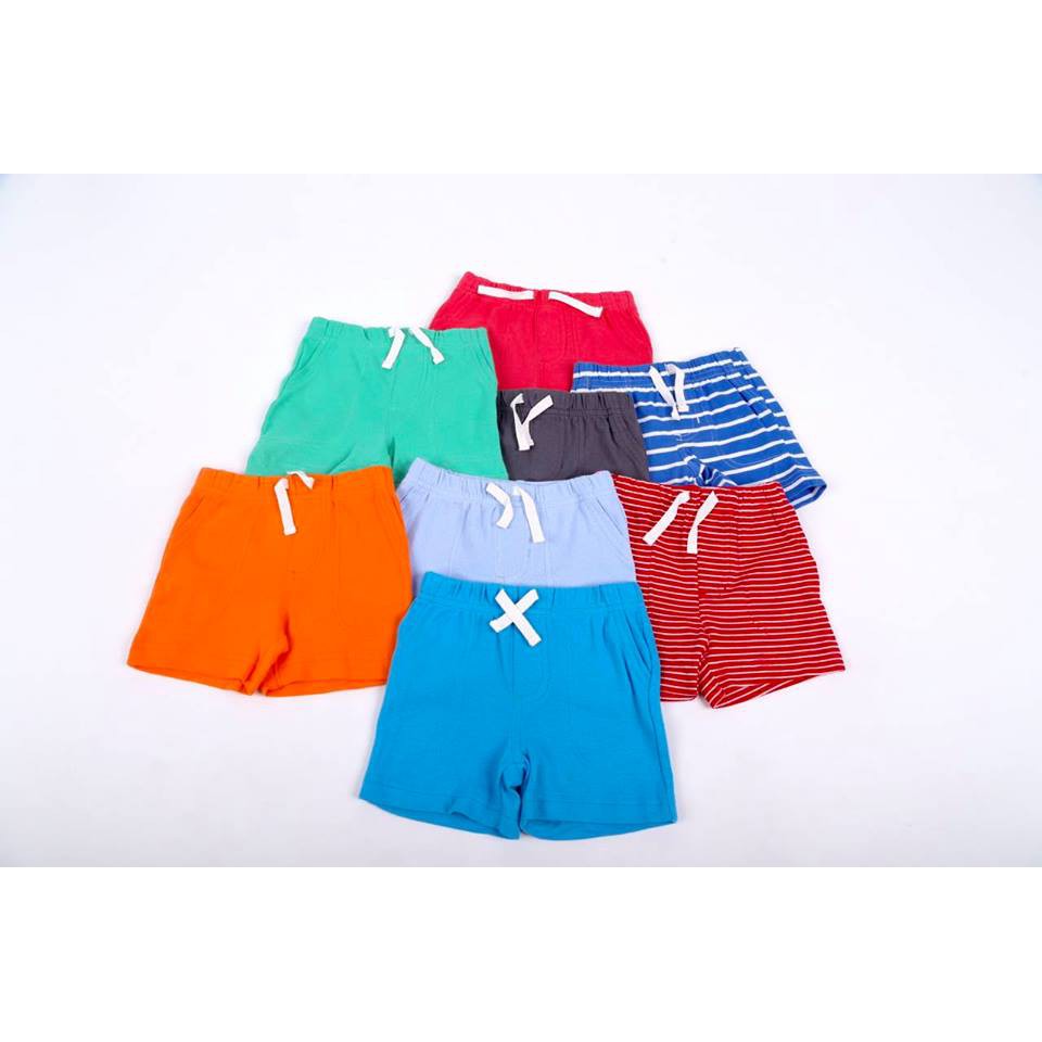 Quần short thun bé trai hàng xuất bị cắt nhãn