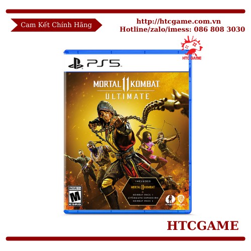 Mortal Kombat 11 Ultimate Rồng Đen - Game PS4/PS5