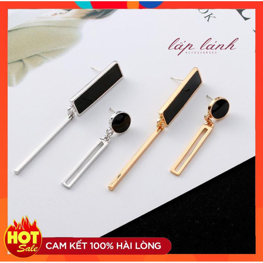 [HOT[ BÔNG TAI HOA TAI BẤT ĐỐI XỨNG ĐÍNH ĐÁ PHONG CÁCH HÀN QUỐC THỜI TRANG 214BT072