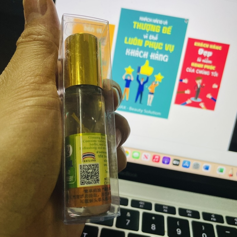 DẦU LĂN CỦ SÂM THÁI LAN - GIÚP GIẢM CÁC TRIỆU CHỨNG - HÀNG CHÍNH HÃNG THÁI LAN