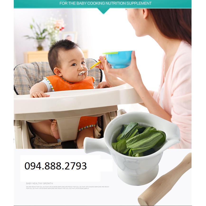 Bộ chế biến đồ ăn dặm cho bé