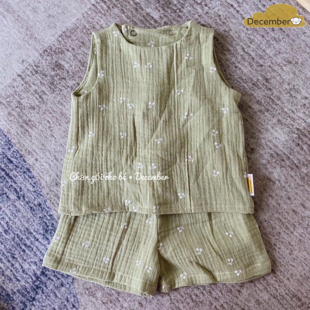 (FREESHIP) Set quần áo xô cao cấp cho bé trai/bé gái phong cách Hàn quốc