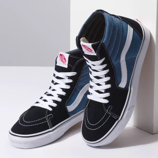 Giày Thể Thao Vans Sk8 Hi Old Skool Cổ Cao Phong Cách Cổ Điển Cho Nam