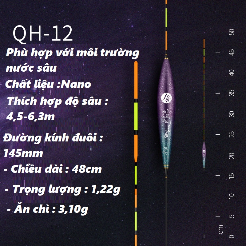 Phao Câu Đài Nano Săn Hàng Diệp Tử Truyền Tín Hiệu Nhanh Nhạy,Chống Lóa Mắt,Mỏi Mắt Cao Cấp SPC-28 Sanami Fishing Store