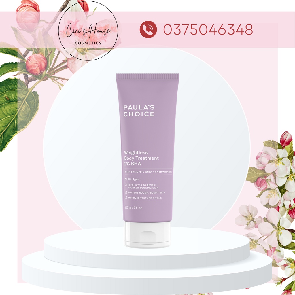 Kem dưỡng thể ngăn ngừa viêm lỗ chân lông PC BHA Body 2%