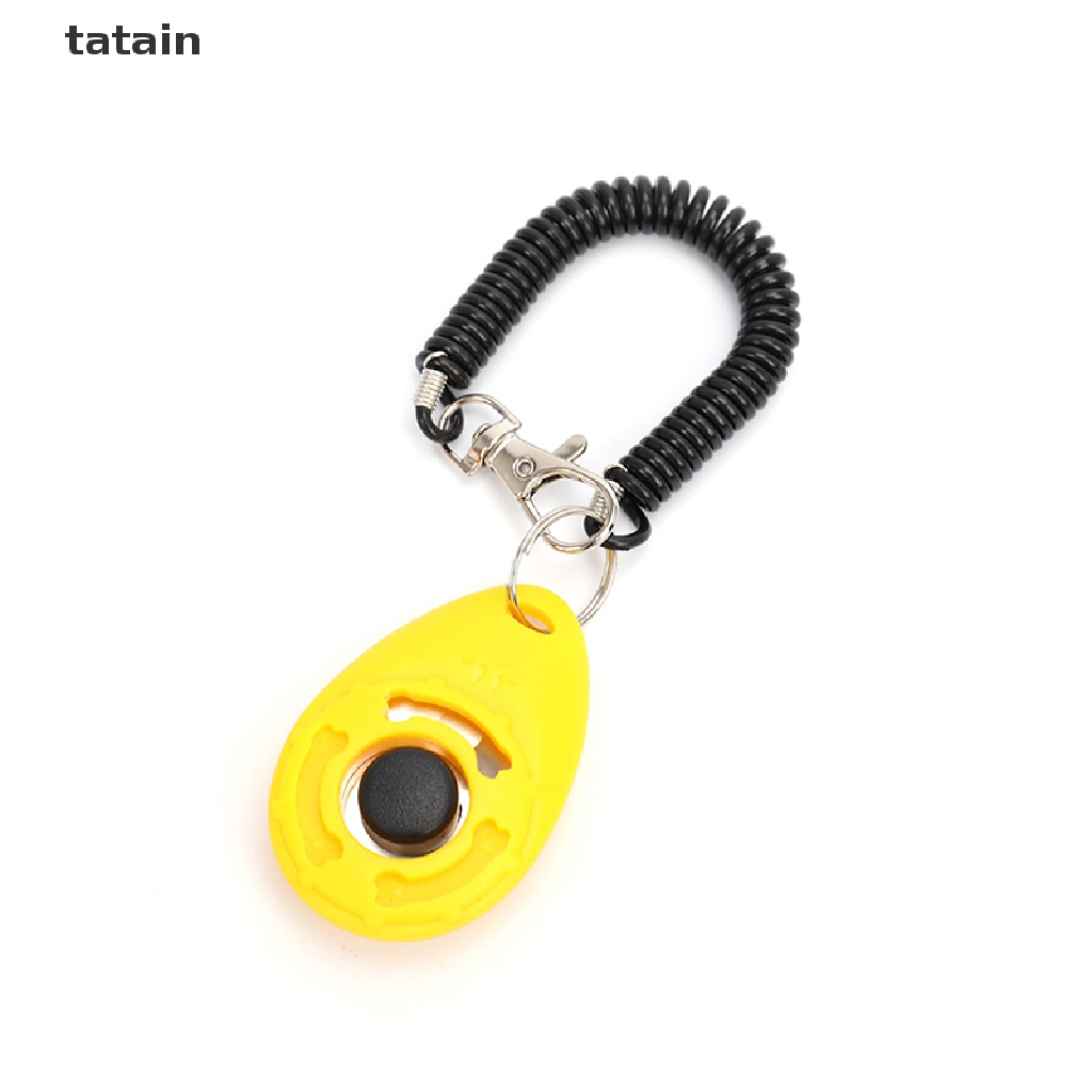 Nút bấm kèm vòng đeo tay huấn luyện thú cưng mèo con/chó con